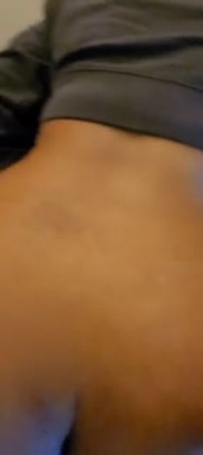 Guyanese Backshots Cum On Ass