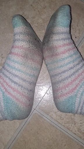 Fuzzy Sock Feet
