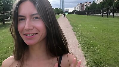 Lucky IT specialist pick up awesome skinny Ukrainian beauty and get blowjob and rimming, fuck her in cowgirl and doggy, cum on her during rimming. #amateur #homemade #skinny #petite #beauty #ukranian #cowgirl #doggy