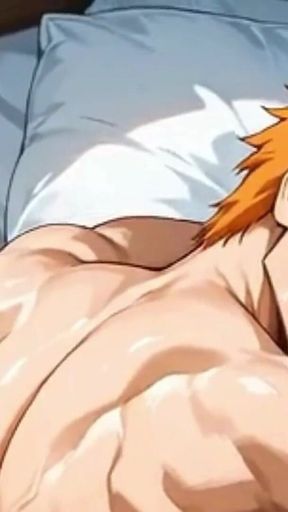 POV. Fucking the Round Ass of a Hot Redhead Bottom Gay Guy. Anime Hentai Animation