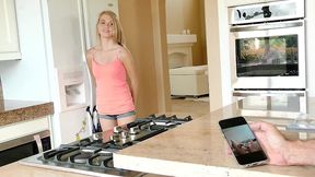 chloe temple deep throats mike hunt before kitchen cream pie