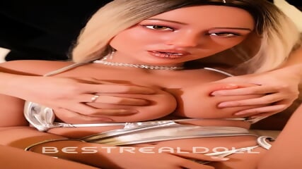 BestRealDoll Silicone ROS Head TPE Body Sex Doll Myla