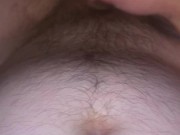 Sitting on Vibrator and Jerking Off my Big Dick Until I Blast a Big Creamy Cum load all over Myself