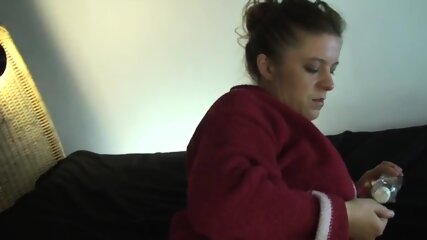 Beauty arab-asian babe riding a big dick in the wood