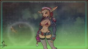 Redhead Princess Jasmine Sucks Dick Roughly for Akabur's Alien Harem Training