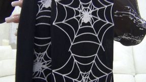 My new stockings made me masturbate dd