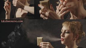 LiLu Making Up and Smoking - DivX(AVI) HD