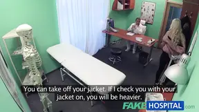 Sex Hospital Blonde patient gives blowjob before fucking