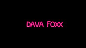 Brunette In Glasses Dava Foxx Sucks Dick And Gives A Handjob