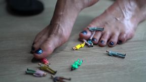 Stepping on Little People with My Barefeet