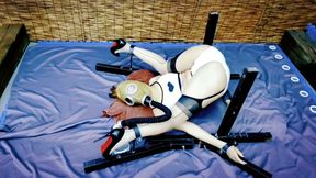 CFT045 BONDAGE HANDCUFF AND SHACKLE STRETCHING HOGTIE BALLGAGGED SMOTHERING WHIPPING SPANKING SEX TOYS VIBRATOR ELECTRIC PLAY FUCKING MACHINES BOUND ORGASMS HUMILIATION STRUGGLING DOMINATION SLAVE TRAINING