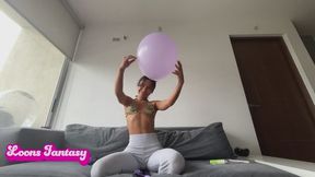 Akina pops purple balloons(720)