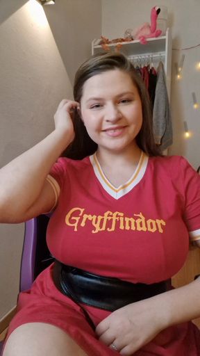 Griffindor student blowjob ride