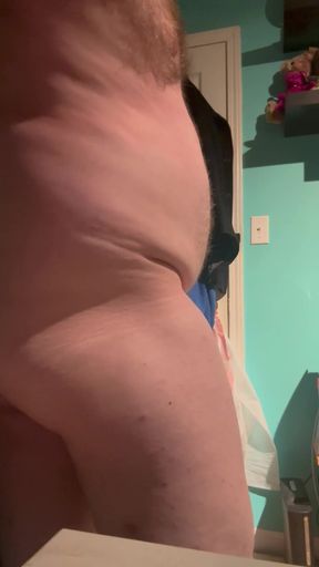 Anal Play with New Toy