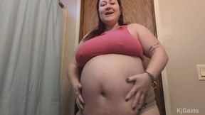 Belly Before and After Big Breakfast 2