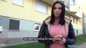 Public Agent Alysa Gaps Russian Pussy Handles a Pounding