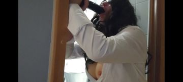 Anal pleasure ended with a.