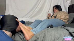 Foot Worship (Sock Smelling) # SD MOBILE - Goddess Beh