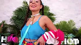 Petite Sasha Tatcha Squirts Wildly While Bryan Gozzling Pounds Deep!