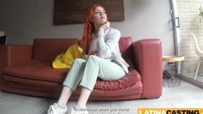 Latina Mila Garcia's massive juggs piped down in X-rated debut