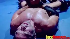 Pierced Wrestler Cum Sprayed After Sensual Mutual Bj