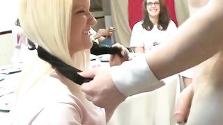 Bachelorette Blowout Squirting on Ripped Dictators in Sex Frenzy!