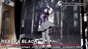 386-Backstage photoshoot Rebeka Black - Adult