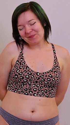 Nude in Front of Her BF for the First Time