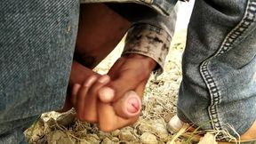Indian Boy Masturbation in Outdoor.