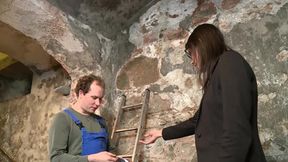 Rugged Workers Pound Horny MILF Hard