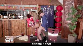 The Boy Discovers a Freeuse Sushi Bar and Gets Served More than Food - Cncmilf
