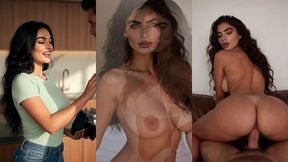 la fotografa cachonda se monta en la polla de su modelo - contenido generado por ia