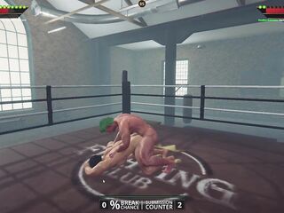 Gay Sex wrestling fight ! (clip game)