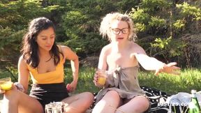 Ersties: Sexy Amateur Lesbians Have Hot Sex Outdoors With Toys