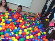 DareDorm - College sex in the ball pit