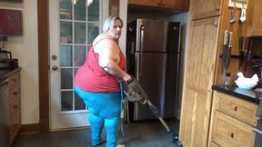 Vaccuming The Floor in Tight Pants