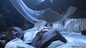 ”Sorority ass pumping college girl fucks machine”