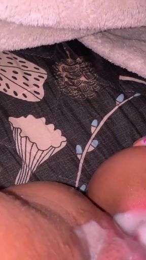 Jaw-dropping moment from &quot;LATINA GIRL WAKES UP IN THE MIDDLE OF THE NIGHT WANTING TO MASTURBATE&quot;