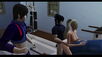 Naruto Hentai Episodio 71 Ino y Sasuke Marido Enga&ntilde_ado en Ejercicios Sexual Esposa Follada al frente de su Marido Cornudo Naruto Hentai Netorare