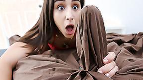 ”Knocking On Stepbros Morning Wood - Abella Danger”