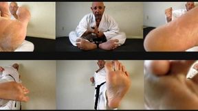 Karate King's Feet