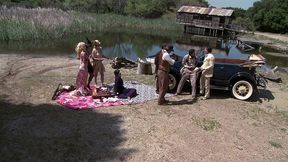 bobbi starr, dylan ryder, julia ann and natasha marley outdoor orgy