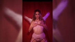 Busty Megan Guthrie seduces with her perfect teen shapes - Solo