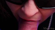 Extreme Macro Blowjob ASMR: Bridle Licks, Slow Sucking & Explosive Climax