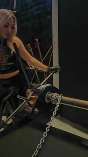 The Cruel Rack Merciless Interrogation by Hard Stretching on the Rack Part 1