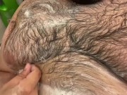 Soapy Man Tits