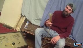 straightnakedthugs curious mickey waters explores new pleasure device in privat