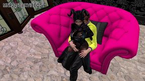 3d succubus seduces and uses small dick human male