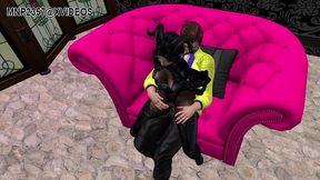 3d succubus seduces and uses small dick human male