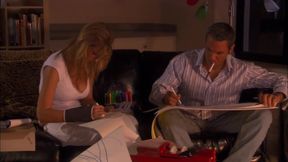 Me and my wife in a long night of pleasure...